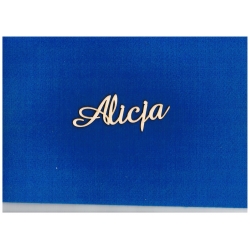 Alicja - imię 11,5 x 3,5 cm ( cz: Amaze )
